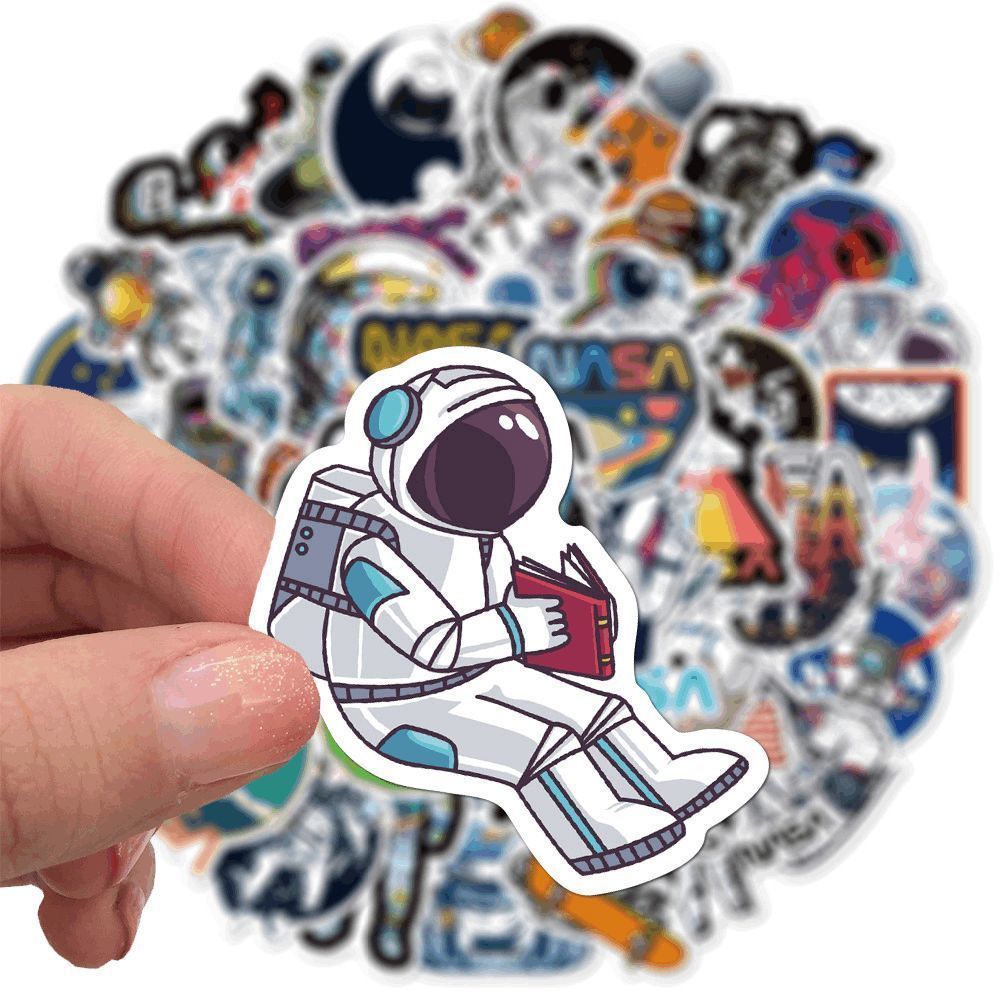 50 NASA Stickers